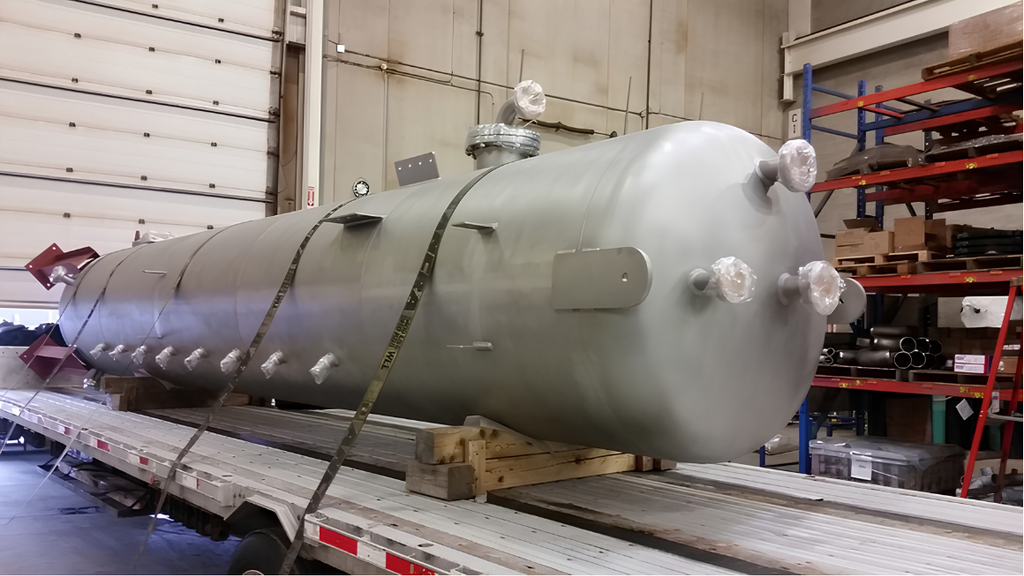 stainlessvessel1 stainless steel pressure vessel at Alps Welding